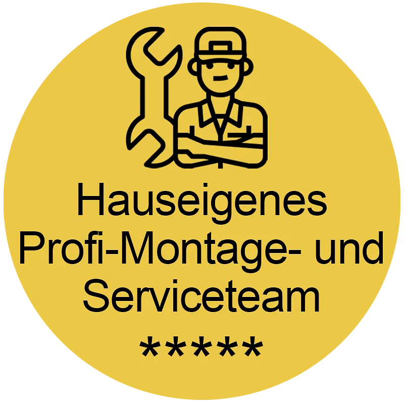 hauseigenes_profi-markisen-montage-team Button mit Hinweis auf das hauseigene Profi-Markisen-Montage und Service-Team in Aachen